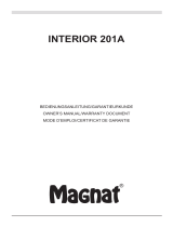 Magnat Interior 201A Bedienungsanleitung