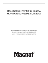 Magnat Monitor Supreme Sub 201A Bedienungsanleitung