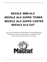 Magnat Audio Needle Alu Super Center Benutzerhandbuch