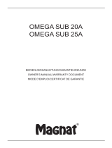 Magnat Omega 20A Bedienungsanleitung