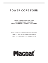 Magnat Power Core Four Bedienungsanleitung