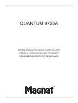Magnat Quantum 6725 A Bedienungsanleitung