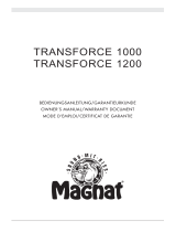 Magnat Transforce 1200 Bedienungsanleitung