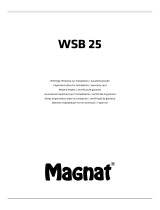 Magnat WSB 225 Bedienungsanleitung