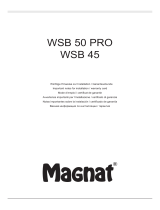 Magnat WSB 50 PRO Benutzerhandbuch