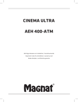 Magnat Audio Cinema Ultra AEH 400-ATM Bedienungsanleitung