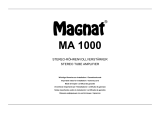 Magnat MA 1000 Bedienungsanleitung