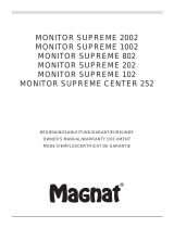 Magnat Monitor Supreme 202 Bedienungsanleitung