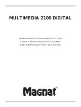 Magnat Audio MULTIMEDIA 2100 DIGITAL Bedienungsanleitung