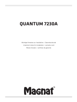 Magnat Quantum Sub 7230A Bedienungsanleitung