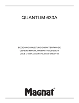 Magnat Audio Quantum 630A Benutzerhandbuch