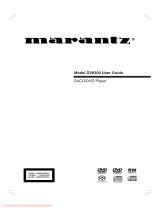 Marantz DV8300 Benutzerhandbuch