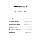 Marantz PMD-100CD Benutzerhandbuch