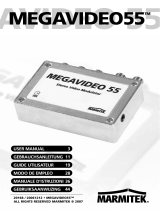 Marmitek A/V transmitters over Coax and CAT5: MegaVideo 55 Benutzerhandbuch
