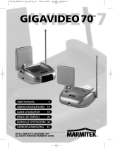 Marmitek A/V transmitters Wireless: GigaVideo 70 Benutzerhandbuch