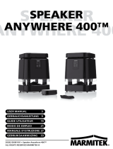 Marmitek Wireless Speakers: Speaker Anywhere400 Benutzerhandbuch