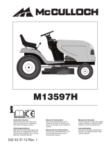 McCulloch M13597H Benutzerhandbuch