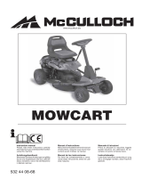 McCulloch MOWCART MOWCART 66 Benutzerhandbuch