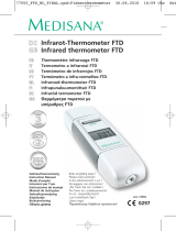 Medisana Digital infrared thermometer FTD Bedienungsanleitung