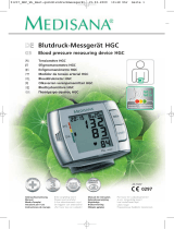 Medisana WRIST BLOOD PRESSURE MONITOR HGC Bedienungsanleitung