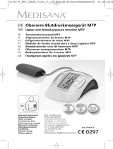 Medisana Upper arm blood pressure monitor MTP yellow Bedienungsanleitung