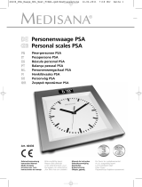 Medisana Personal Scales PSA Bedienungsanleitung