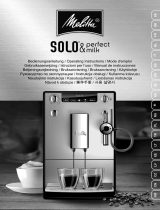 Melitta CAFFEO® SOLO® & Perfect Milk Bedienungsanleitung