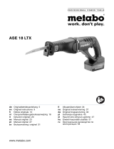 Metabo ASE18 LTX Bare Benutzerhandbuch