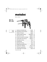 Metabo BE 710 Bedienungsanleitung