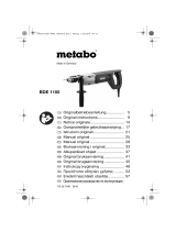 Metabo BDE 1100 Bedienungsanleitung