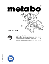 Metabo KGS 303 Bedienungsanleitung