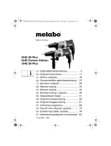 Metabo KHE 28 Plus Bedienungsanleitung