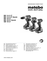 Metabo SB18LT 5.2 Benutzerhandbuch
