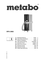 Metabo SPA 2002 Benutzerhandbuch