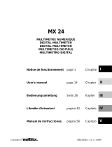 Metrix MX 24 Benutzerhandbuch