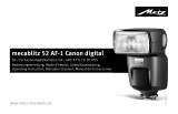 Metz mecablitz 52 AF-1 digital Canon Benutzerhandbuch