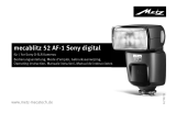 Metz mecablitz 52 AF-1 digital Sony Benutzerhandbuch