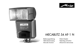 Metz mecablitz 54 AF-1 Nikon Bedienungsanleitung