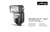 Metz mecablitz 58 AF-1 digital Sony Bedienungsanleitung