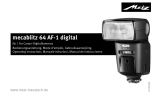 Metz Mecablitz 64 AF-1 digital - Nikon Bedienungsanleitung