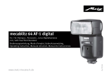 Metz Mecablitz 64 AF-1 digital - Olympus-Panasonic-Leica Bedienungsanleitung
