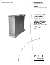 MGE UPS Systems 1500 Benutzerhandbuch