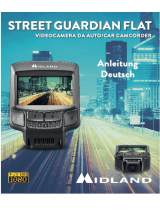 Midland Street Guardian Flat, Dashcam Kamera Bedienungsanleitung