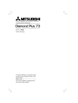 Mitsubishi Electronics Diamond Plus 73 Benutzerhandbuch