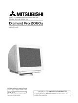 Mitsubishi Electronics Diamond Pro 2060U Benutzerhandbuch