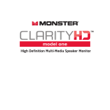 Monster CLARITYHD model one Spezifikation