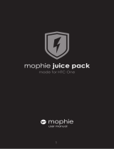 Mophie Juice Pack for HTC One Benutzerhandbuch