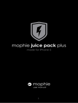 Mophie Juice pack plus iPhone 5 Benutzerhandbuch