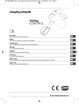 Morphy Richards Total Control Hand Mixer Benutzerhandbuch