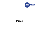 MPMan PC24 Bedienungsanleitung